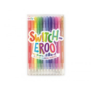 OOLY FLAMASTRY ZMIENIAJĄCE KOLOR SWITCH-EROO