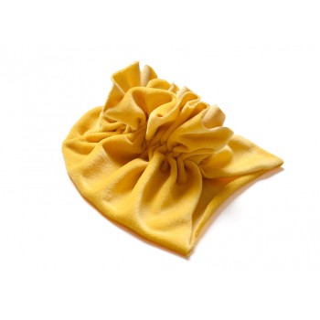 HONSIUMISIU TURBAN WELUROWY MUSZTARDA