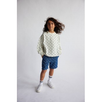 MINIKID SZORTY MONOGRAM JEANS
