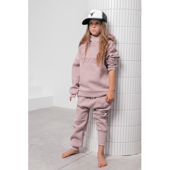 BOOSO SPODNIE WARM DUSTY PINK