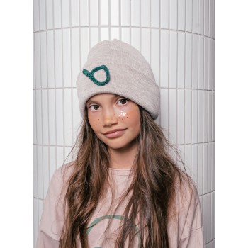 BOOSO CZAPKA MERINO BEIGE B...