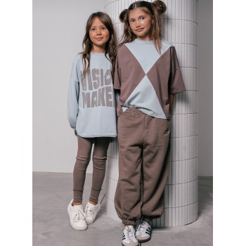 BOOSO SPODNIE WARM WIDE BROWN