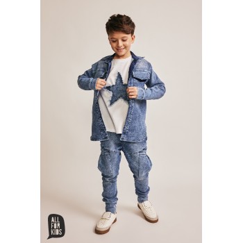 ALL FOR KIDS KOSZULA JEANS...