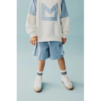 MINIKID SZORTY DENIM CARGO