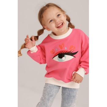 HEY POPINJAY! BLUZA PINK EYE