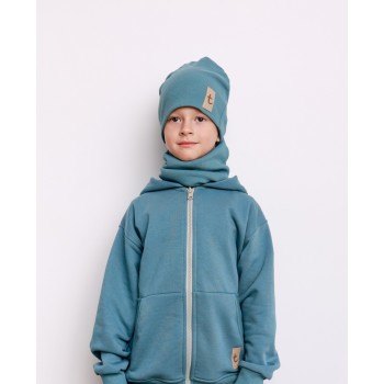 TUSS CZAPKA+KOMIN JESIEŃ BLUE