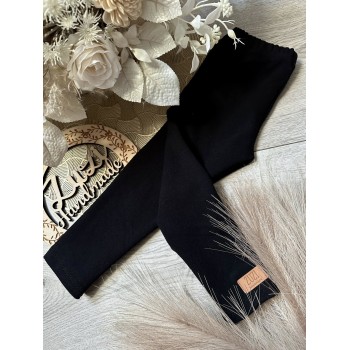 ZUZI HANDMADE LEGGINSY CZARNE