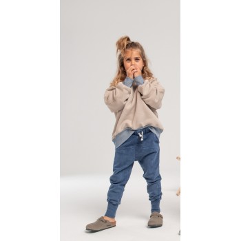 BOOSO SPODNIE STRIPED NAVY