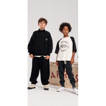BOOSO SWEATSHIRT GOLF BLACK
