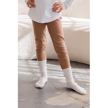 FUN KIDS LEGGINSY PRĄŻEK CAMEL