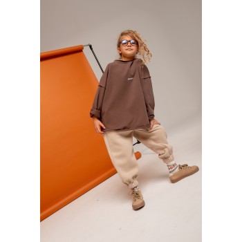 BOOSO LONGSLEEVE BOXY BROWN