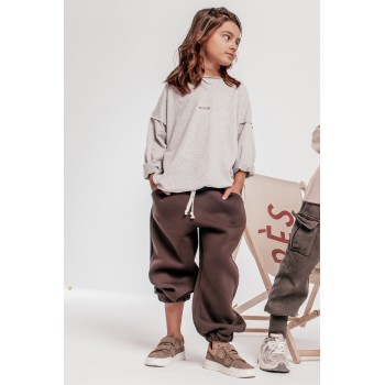 BOOSO LONGSLEEVE BOXY GRAY...