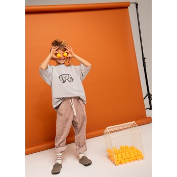 BOOSO TEE WIDE GRAY