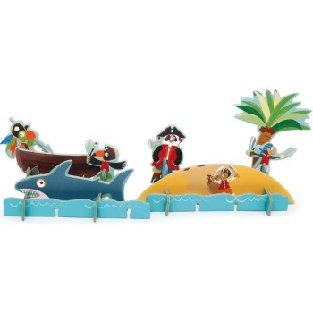 SCRATCH PUZZLE 2W1-2D I 3D...