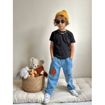 LOVETANN SPODNIE JEANS EMOTKI